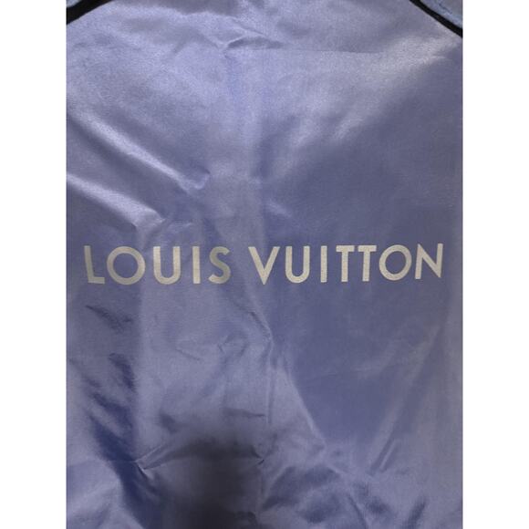 Louis Vuitton Garment Bag Suit Cover Navy Blue Nylon Travel Zippered Case - Picture 4 of 9